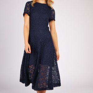 Louche London Valentina-Flower Dress, Size S